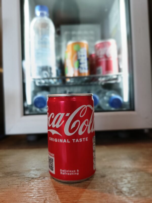 Take-away Coca Cola blikje